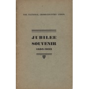 THE JUBILEE SOUVENIR OF THE NATIONAL CROSS-COUNTRY UNION 1933