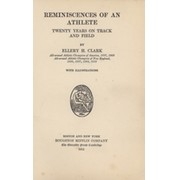 REMINISCENCES OF AN ATHLETE - TWENTY YEARS ON TRACK AND FIELD