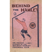 BEHIND THE HAMLET - THE PRESENT PLAYERS OF THE DULWICH HAMLET FOOTBALL CLUB (1932)