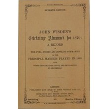 Original Softback Wisdens