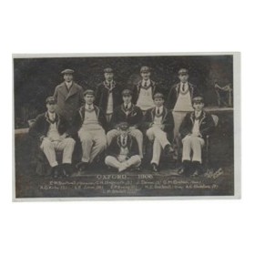 OXFORD UNIVERSITY 1906 ROWING POSTCARD