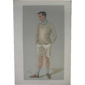 CHAPMAN, CAPTAIN WILFRID HUBERT ("C.U.B.C.") 1903 VANITY FAIR PRINT