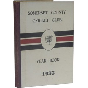 SOMERSET COUNTY CRICKET CLUB YEARBOOK 1933