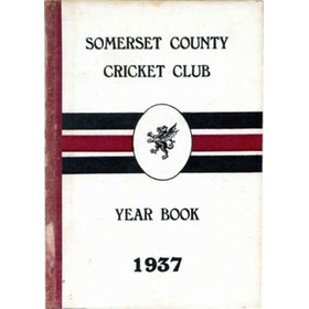 SOMERSET COUNTY CRICKET CLUB YEARBOOK 1937