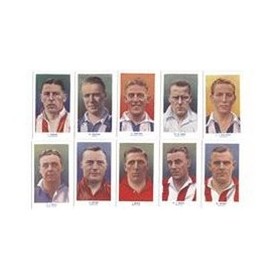 FAMOUS FOOTBALLERS 1939 (ADDITIONAL SET  51-75) (R & J HILL) CIGARETTE CARDS