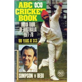 ABC CRICKET BOOK: INDIA TOUR OF AUSTRALIA 1977-78