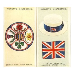 INTERNATIONAL CAPS & BADGES 1924 (HIGNETT)