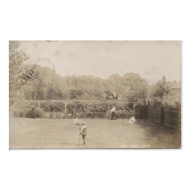 CROQUET (THE ELMS, STOW) postcard