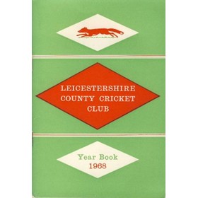 LEICESTERSHIRE COUNTY CRICKET CLUB 1968 YEAR BOOK
