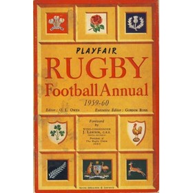 PLAYFAIR RUGBY FOOTBALL ANNUAL 1959-60