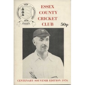 ESSEX COUNTY CRICKET CLUB ANNUAL 1976