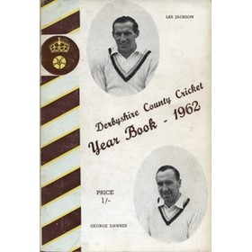 DERBYSHIRE COUNTY CRICKET YEAR BOOK 1962