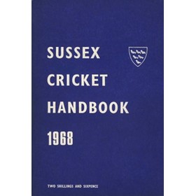 OFFICIAL SUSSEX CRICKET HANDBOOK 1968