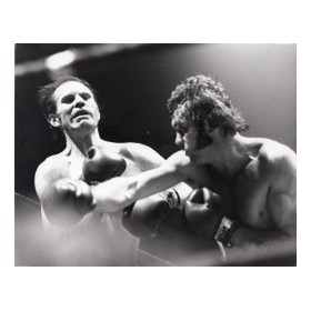 CHRIS FINNEGAN V JAN LUBBERS 1972 BOXING PHOTOGRAPH