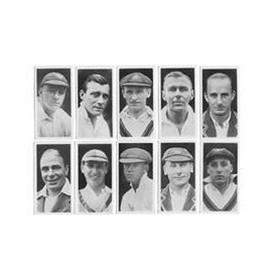 AUSTRALIAN AND ENGLISH TEST CRICKETERS 1930 (MAJOR DRAPKIN & CO.)