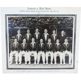AUSTRALIA (V WEST INDIES) 1951-52 CRICKET PHOTOGRAPH