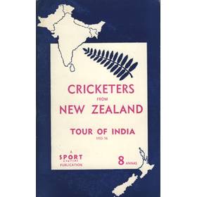CRICKETERS FROM NEW ZEALAND: TOUR OF INDIA, 1955-56
