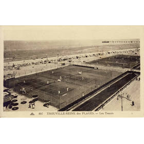 TROUVILLE-REINE DES PLAGES - LES TENNIS (FRANCE)