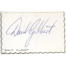 DAVE GILBERT (AUSTRALIA) CRICKET AUTOGRAPH
