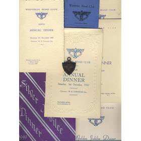 WESTERLEY ROAD CYCLING CLUB (COLLECTION) 1930S