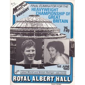 5 FRANK BRUNO PROGRAMMES (HARRY CARPENTER