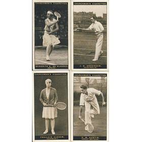 LAWN TENNIS 1928 (CHURCHMAN) CIGARETTE CARDS