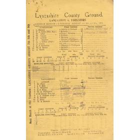LANCASHIRE V YORKSHIRE 1948