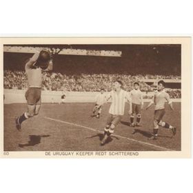 AMSTERDAM OLYMPICS 1928 FOOTBALL FINAL POSTCARD (URUGUAY V ARGENTINA)