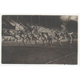 STOCKHOLM OLYMPICS 1912 (800 METRES) POSTCARD