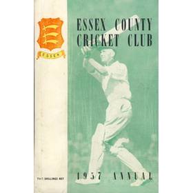 ESSEX COUNTY CRICKET CLUB ANNUAL 1957