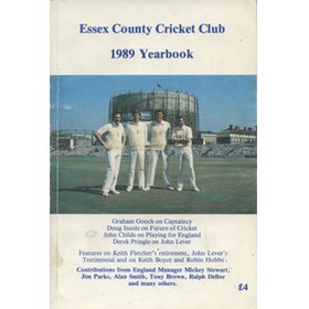 ESSEX COUNTY CRICKET CLUB ANNUAL 1989