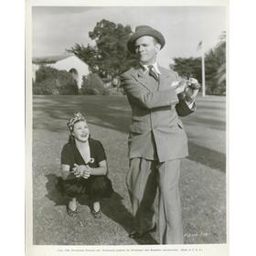 GEORGE BURNS PLAYING BASEBALL 1936