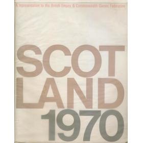 COMMONWEALTH GAMES EDINBURGH 1970 INVITATION BROCHURE