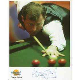 STEVE DAVIS SIGNED PHOTOGRAPH
