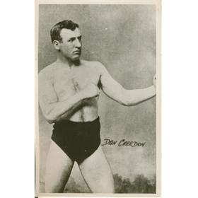 DAN CREEDON (NEW ZEALAND) BOXING POSTCARD