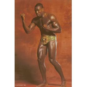 FRANK BRUNO (ENGLAND) BOXING POSTCARD