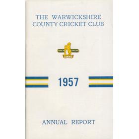 WARWICKSHIRE COUNTY CRICKET CLUB ANNUAL REPORT 1957