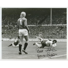 BRIAN TALBOT scoring in 1979 FA Cup final SIGNED PHOTOGRAPH