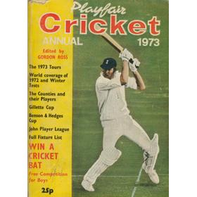 PLAYFAIR CRICKET ANNUAL 1973