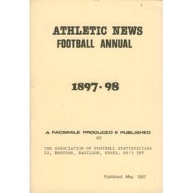 ATHLETIC NEWS FOOTBALL ANNUAL 1897-98 (FACSIMILE EDITION)