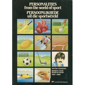 ANTON FERREIRA (NORTHERN TRANSVAAL, WARWICKSHIRE)