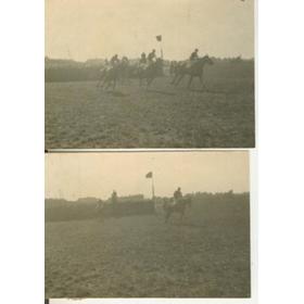 GRAND NATIONAL 1932 (TWO ACTION PHOTOGRAPHS)