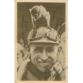 HEKTOR MARTIN (BELGIUM) SIGNED CYCLING POSTCARD