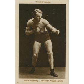 EDDIE MCGOORTY BOXING POSTCARD