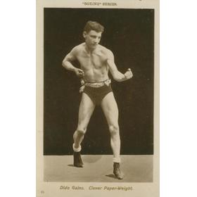 DIDO GAINS BOXING POSTCARD