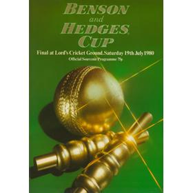 ESSEX V NORTHAMPTONSHIRE 1980 (LORD