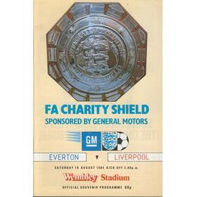 EVERTON V LIVERPOOL 1984 (CHARITY SHIELD) FOOTBALL PROGRAMME