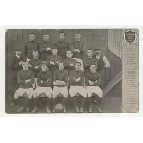 MIDDLESBROUGH 1904-05 FOOTBALL POSTCARD