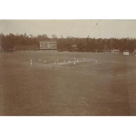 AUSTRALIA V ENGLAND 1907-08 CRICKET PHOTOGRAPH