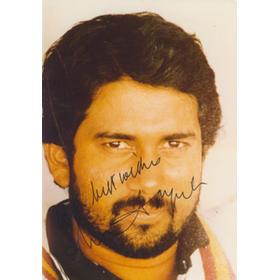 ARSHAD AYUB (INDIA) SIGNED PHOTOGRAPH